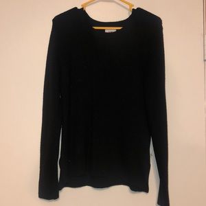 Black old navy sweater. Very cute!